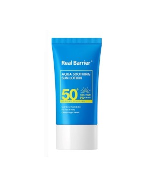 Real Barrier - Aqua Soothing Sun Lotion SPF50+ PA++++ - 50ml