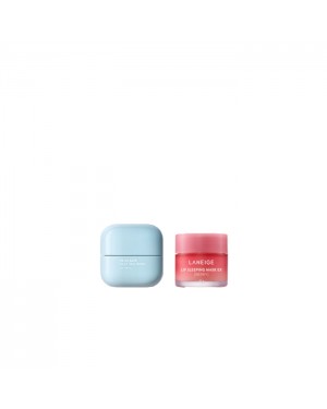 LANEIGE - Water Bank Blue Hyaluronic Eye Cream - 25ml (1ea) + Lip Sleeping Mask EX - 20g - Berry (1ea) Set