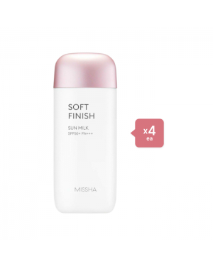 Missha All-Around Safe Block Soft Finish Sun Milk (4cad.) Set