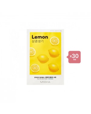 MISSHA - Airy Fit Sheet Mask - Lemon - 1pc (30ea) Set