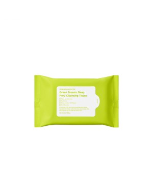 SUNGBOON EDITOR - Green Tomato Deep Pore Cleansing Tissue - 10 fogli / 50g