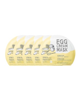 Too Cool For School - Egg Cream Mask (Hydration) - 5pezzo