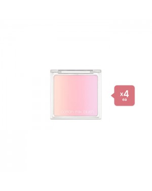MISSHA - Cotton Mix Blush - 11g - 02 Melted Marshmallow (4ea) Set