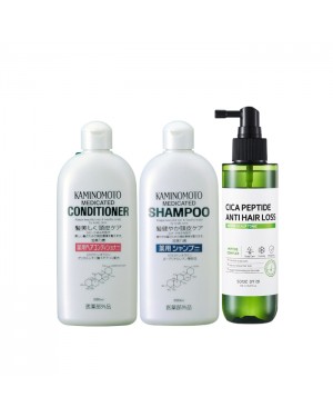 KAMINOMOTO X SOME BY MI Hair Care Shampoo & Conitioner & Toinc Set