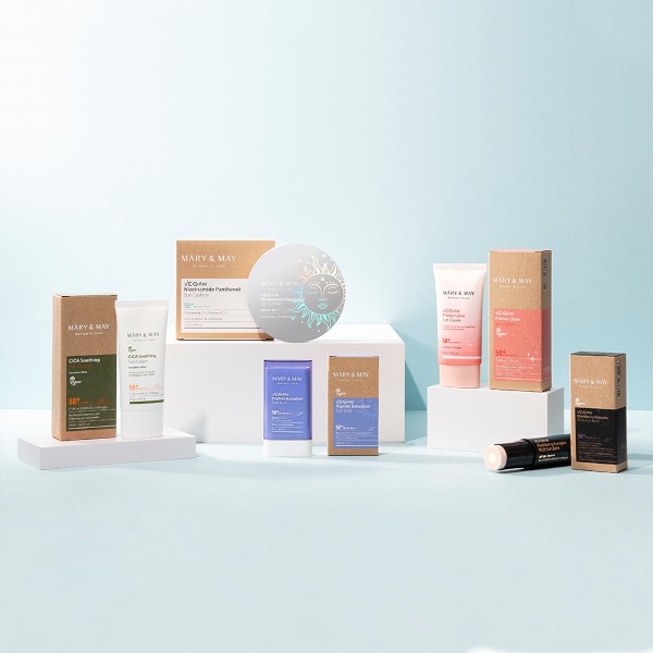 Mary&May - Vegan Niacinamide Panthenol Sun Cushion SPF50+ PA++++ - 25g