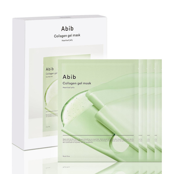 Abib - Collagen Gel Mask Heartleaf Jelly - 35g*4ea