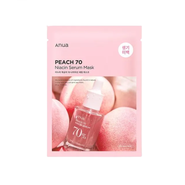 ANUA - Peach 70 Niacin Serum Mask - 1pezzo