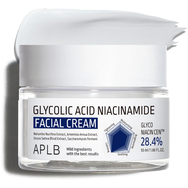 APLB - Glycolic Acid Niacinamide Facial Cream - 55ml