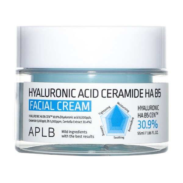 APLB - Hyaluronic Acid Ceramide HA B5 Facial Cream - 55ml
