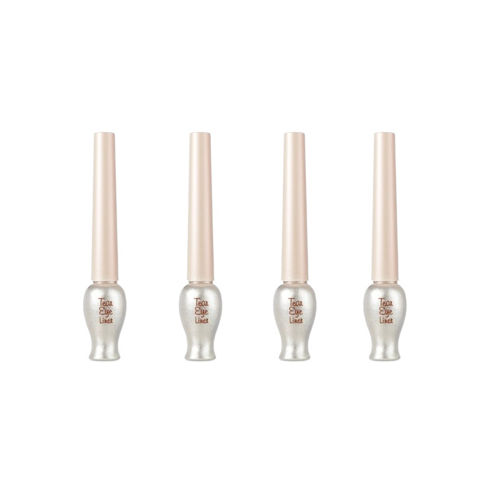 ETUDE - Tear Eye Liner - 8g - 01 White Tear (4ea) Set