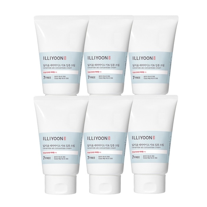 ILLIYOON Ceramide Ato Concentrate Cream 200ml - 2021 New Version (6ea) Set