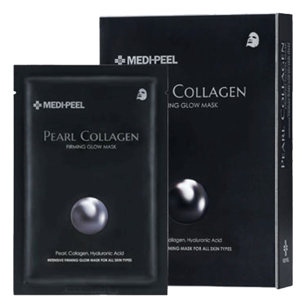 MEDI-PEEL - Pearl Collagen Firming Glow Mask Sheet - 25mlx10pcs