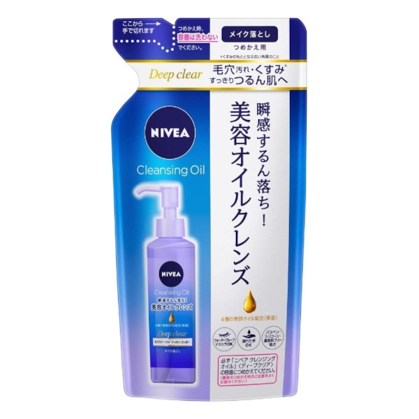 NIVEA Japan - Cleansing Oil Deep Clear Refill - 170ml