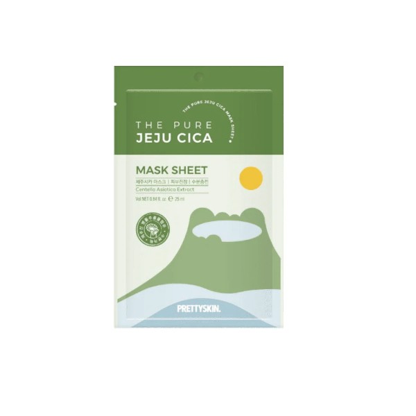 Pretty Skin - The Pure Jeju Cica Mask Sheet - 1pezzo