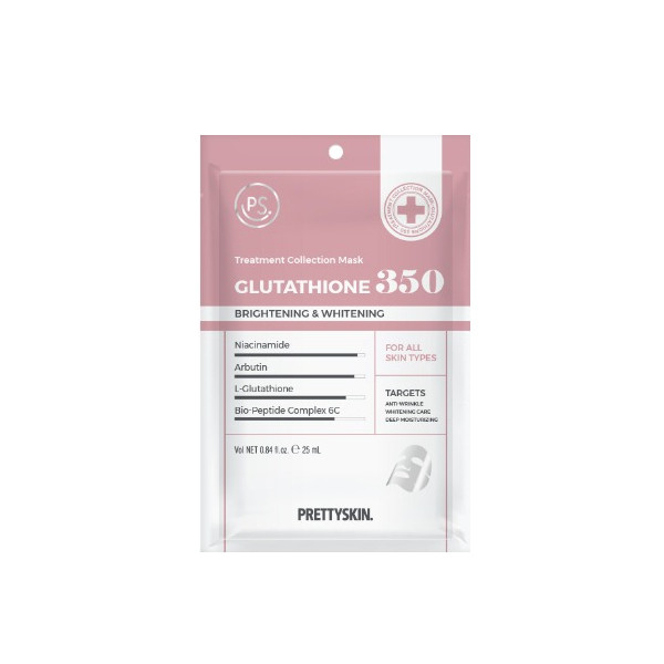 PRETTYSKIN - Treatment Collection Mask Glutathione 350 - 1stuk