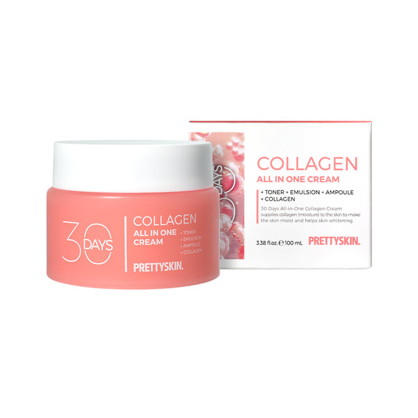 PRETTYSKIN - 30 Days All In One Collagen Cream - 100ml