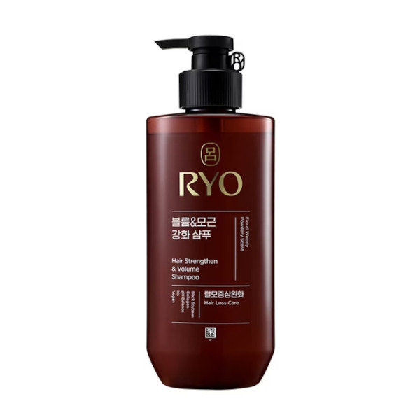 Ryo Hair - Hair Strengthen & Volume Shampoo - 480ml