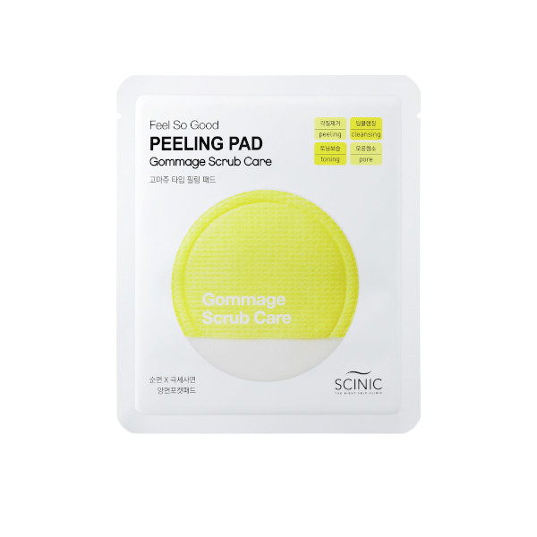 SCINIC - Feel So Good Peeling Pad - Gommage Scrub Care - 5pcs