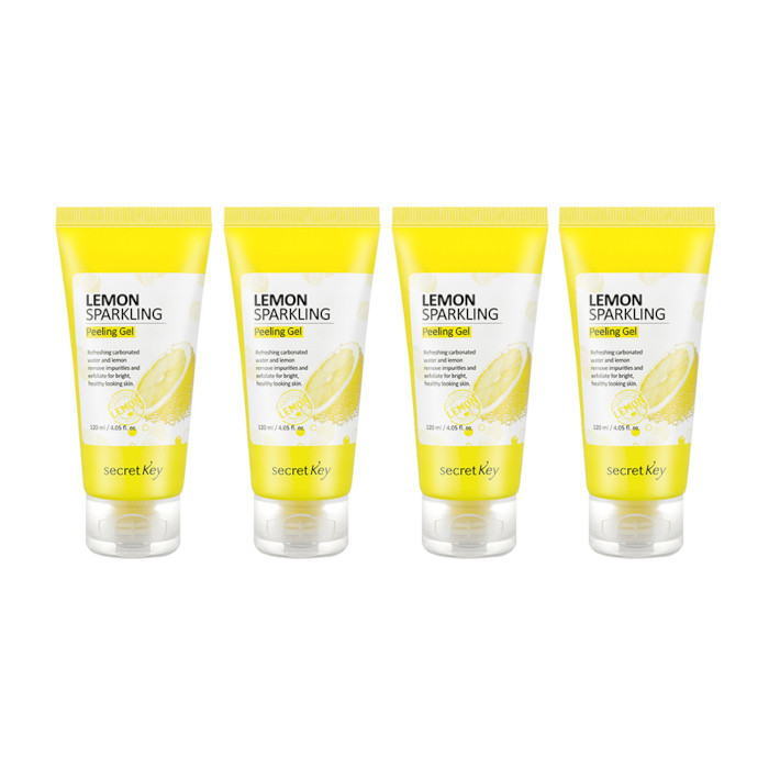 Secret Key - Lemon Sparkling Peeling Gel (4ea) Set