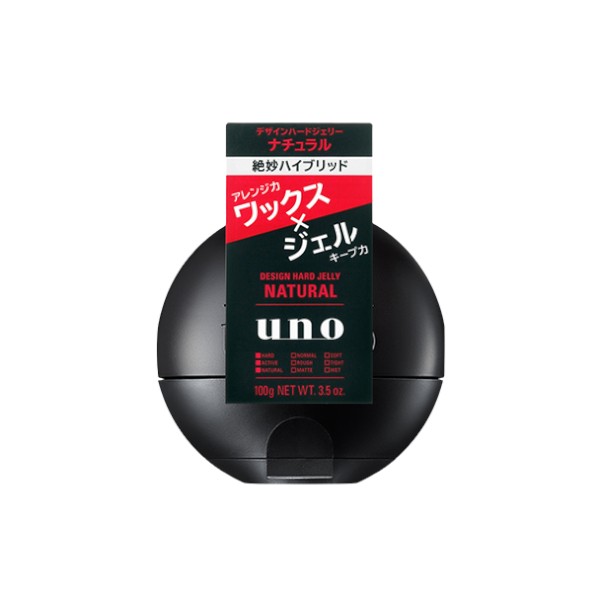 Shiseido - Uno Design Gelée dure Naturelle - 100g