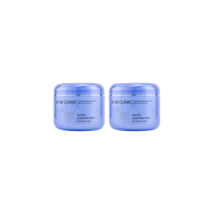 3W Clinic - Water Sleeping Pack - 100ml (2ea) Set