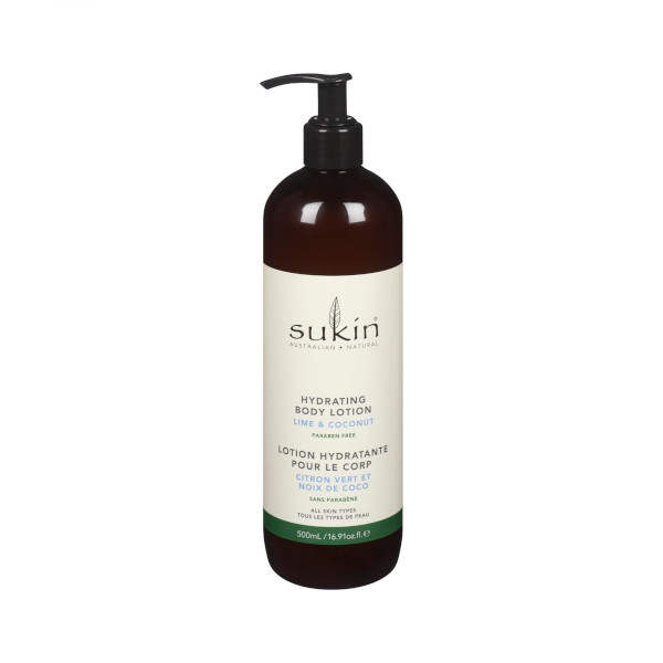 Sukin - Lime & Coconut Scent Hydrating Body Lotion - 500ml