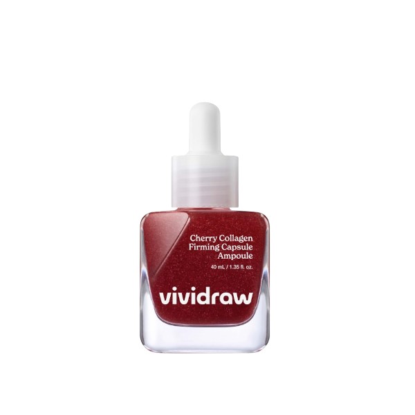 vividraw - Ampoule capsule raffermissante au collagène cerise - 40ml