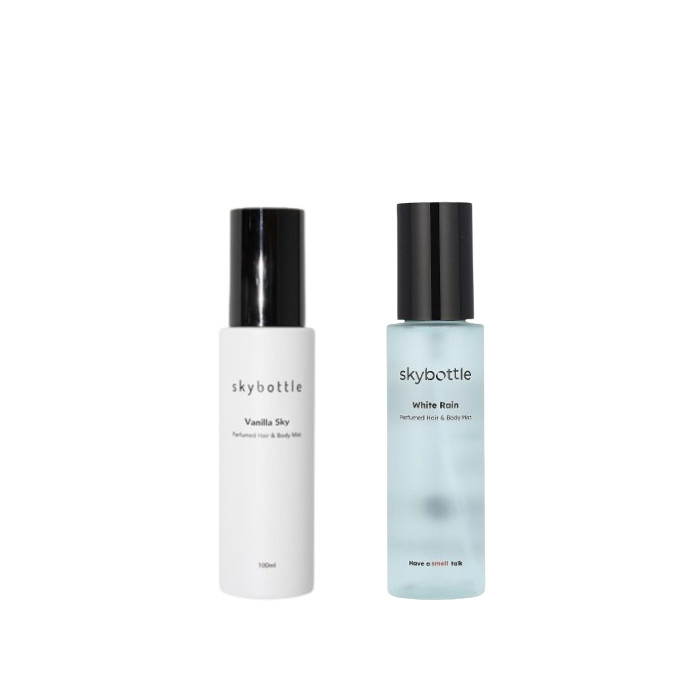 Skybottle - Perfumed Hair & Body Mist Vanilla Sky + White Rain Set