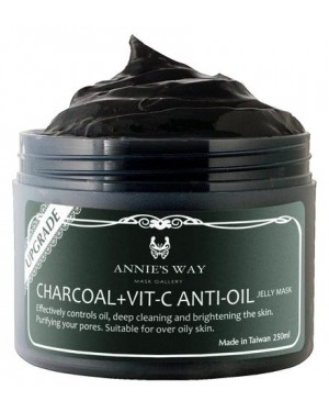 Annie's Way - Masque Gelée Anti-Huile Charbon + VIt-C