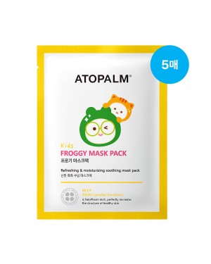 Atopalm - Kids Froggy Mask Pack - 15g*5ea