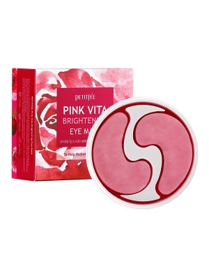 PETITFEE - Masque pour les yeux éclaircissant Pink Vita - 60pcs