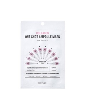 EUNYUL - Collagen One Shot Ampoule Mask - 1pieza