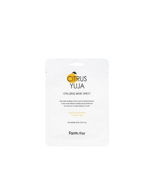 Farm Stay - Citrus Yuja Vitalizing Mask Sheet - 1pc