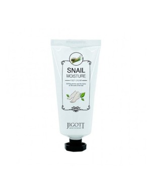 Jigott - Snail Moisture Crème pour les pieds - 100ml