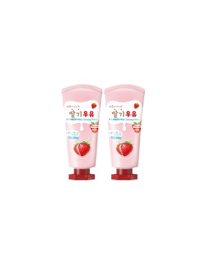 Kwailnara - Strawberry Milk Cleansing Foam Set - 120ml*2ea