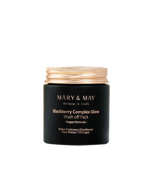 Mary&May - Blackberry Complex Glow Wash Off Pack - 125g