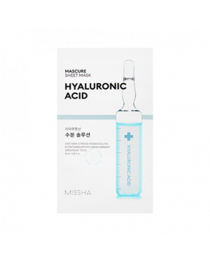 MISSHA - Mascure Solution Sheet Mask - Hyaluronic Acid - 1stuk