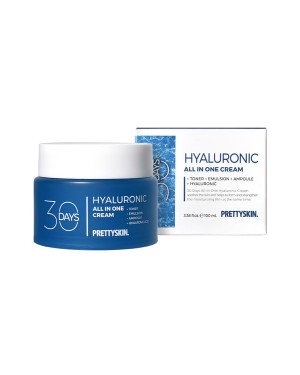 PRETTYSKIN - 30 Days All In One Hyaluronic Cream - 100ml