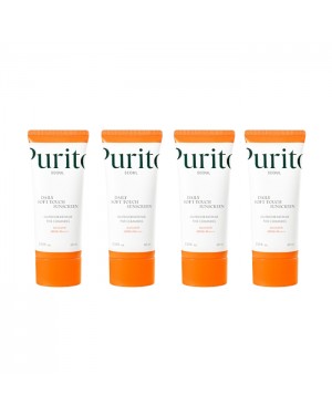 Purito SEOUL - Daily Soft Touch Sunscreen SPF50+ PA++++ - 60ml (4ea) Set