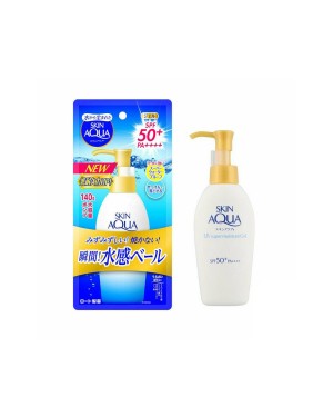 [Deal] Rohto Mentholatum  - Skin Aqua Sunscreen Super Moisture Gel Pump SPF50+PA ++++ - 140g - White