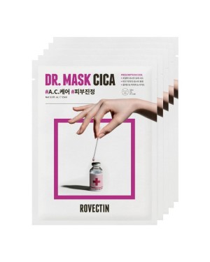 ROVECTIN - Skin Essentials Dr. Mask Cica Pack - 5stukken