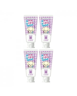APAGARD - Apa-Kids Toothpaste Grape - 60g (4ea) Set