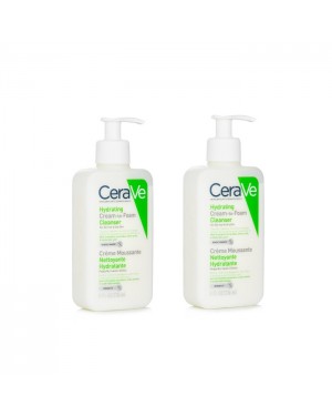 CeraVe - Hydrating Cream To Foam Cleanser - 236ml (2ea) Set