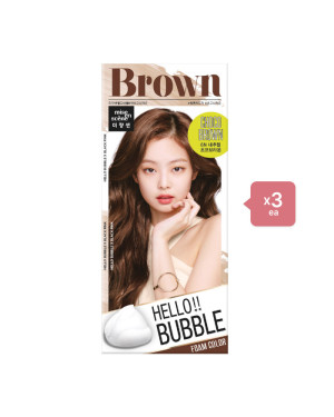 miseenscène Hello bubble - 6N Choco brown(3elk) Set