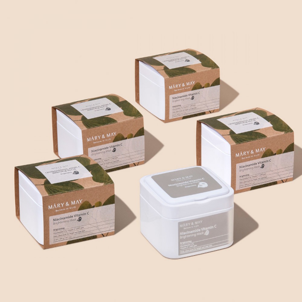 商品画像：Mary&May - Niacinamide Vitamin C Brightening Mask - 30pcs 5
