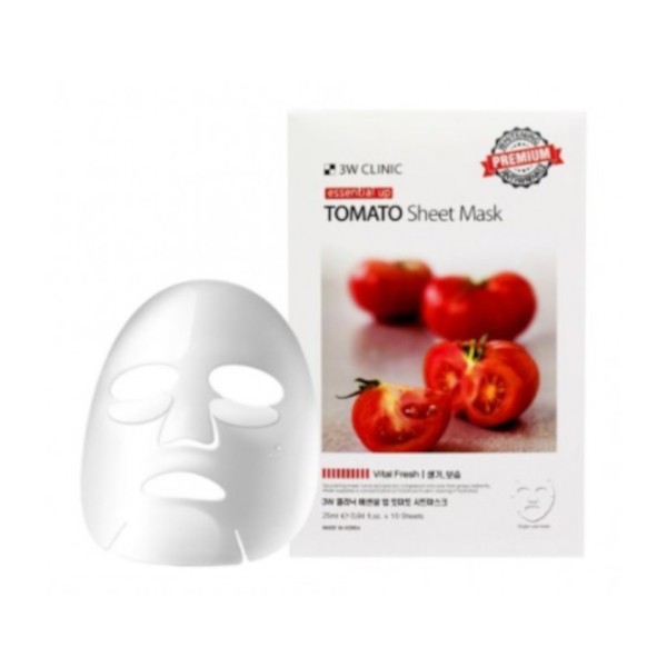 3W Clinic - Tomato Essential Up Sheet Mask - 1pc