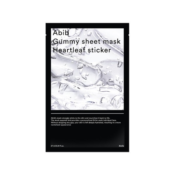 [Deal] Abib - Gummy Sheet Mask - Heartleaf Sticker - 1pc