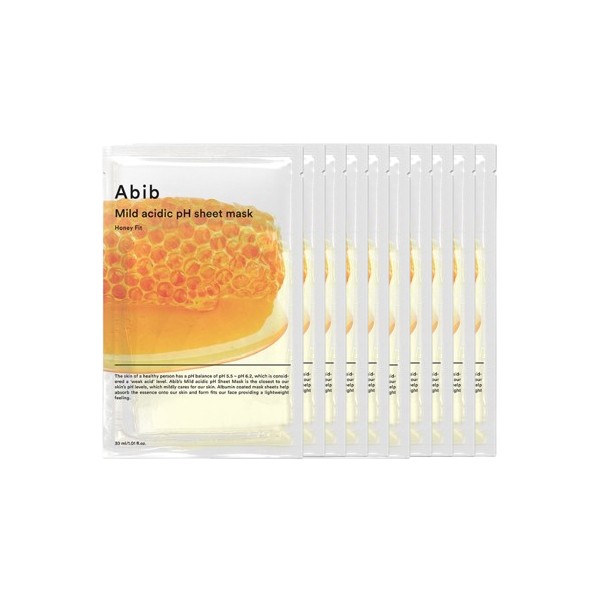 Abib - Mild Acidic pH Sheet Mask - 10pezzi