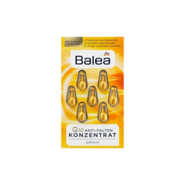 Balea - Q10 Anti-Wrinkle Concentrate - 7 Capsules