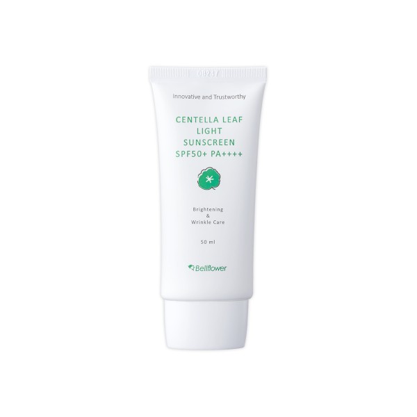 Bellflower - Centella Leaf Light Sunscreen SPF50+ PA++++ - 50ml